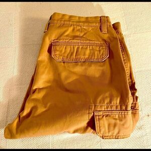 Sonoma Cargo Pants Mens 36x30 Tan Brown Relaxed Straight Leg